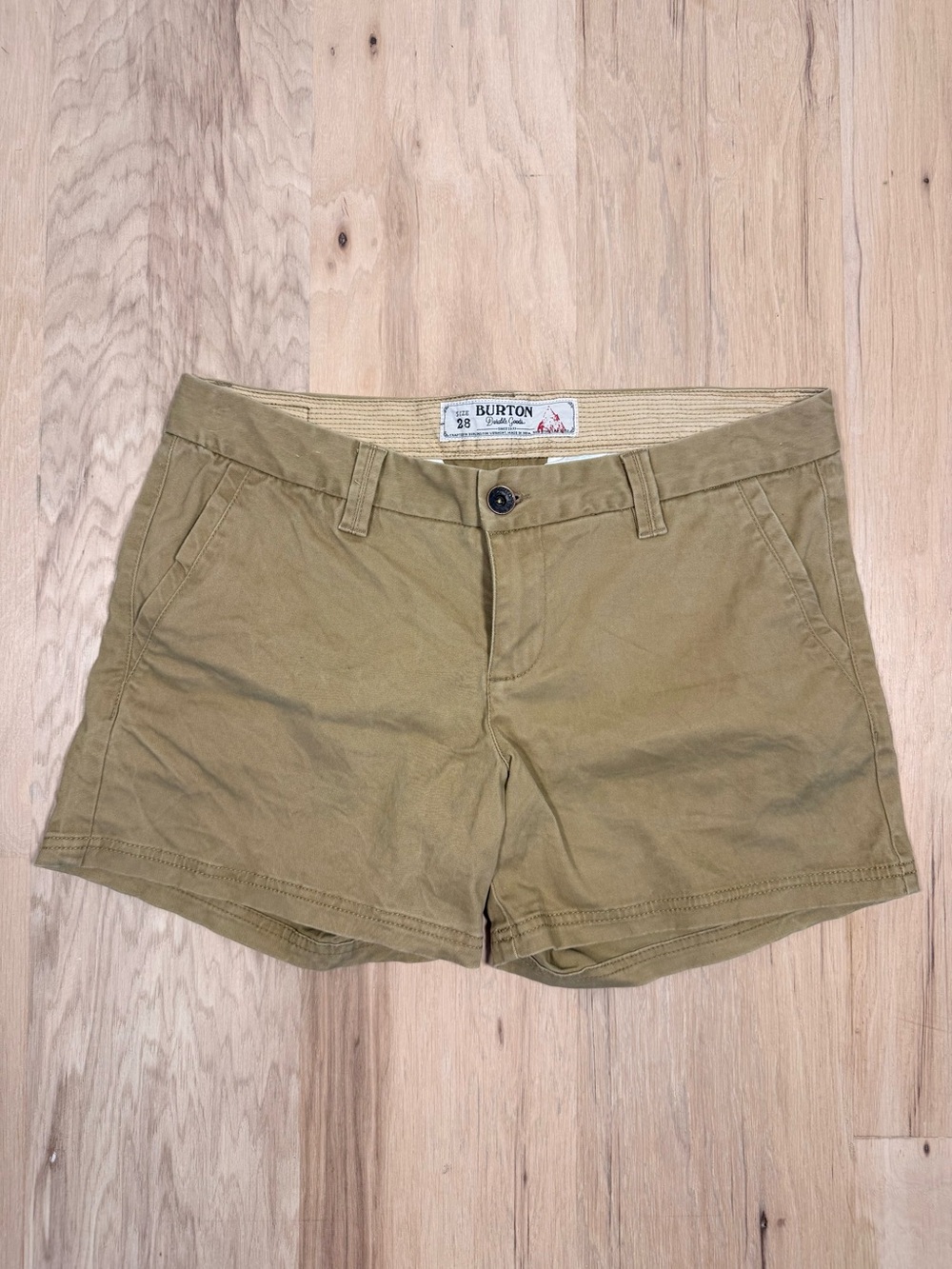Burton Women's Tan Mid Shorts